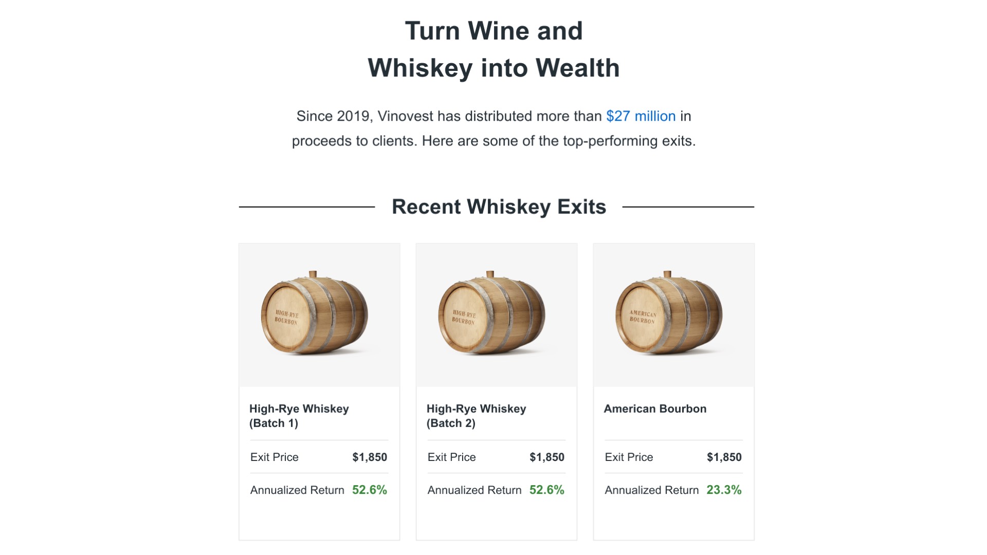 Investing in fine wine and whiskey